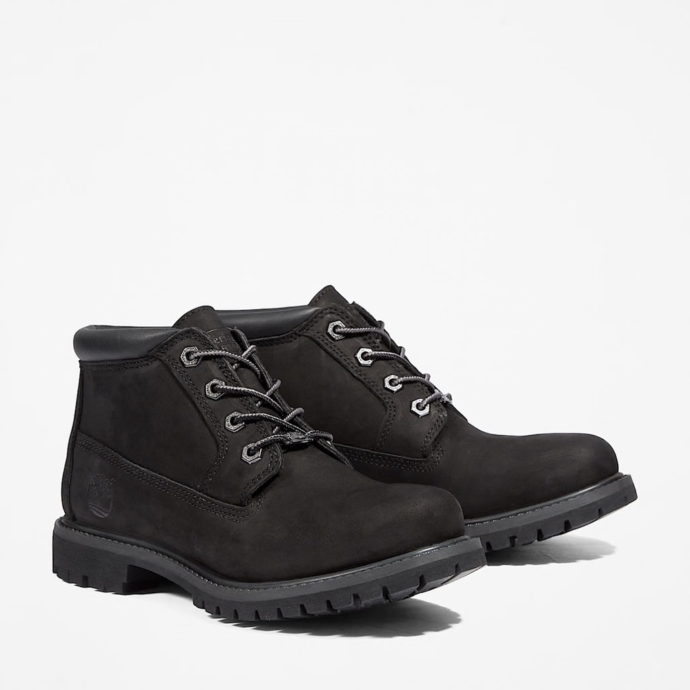 Timberland Nellie Waterproof Chukka Boots Black Nubuck Women’s 9 NWT